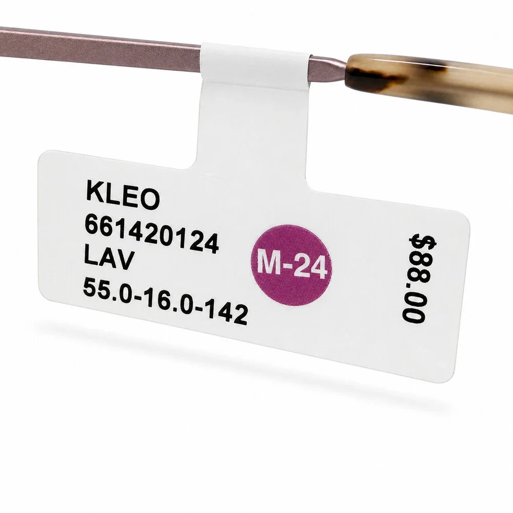 KLEO Lavender Metal Eyeglass Frames 55-16-142 - New